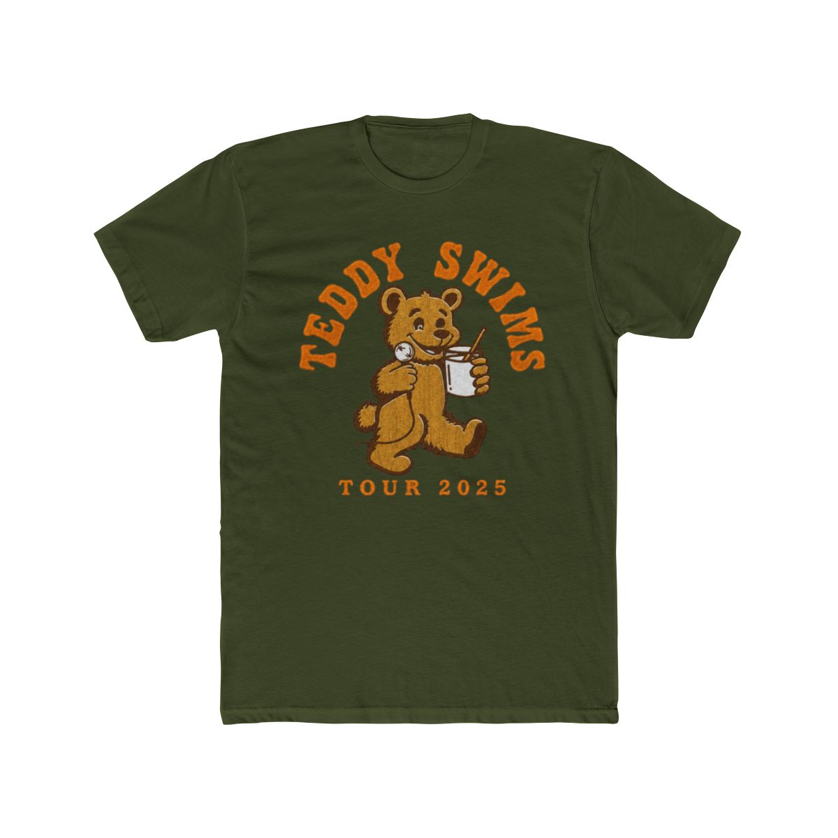Milk and Mic 2025 Tour Patch | Teddy Swims - alternate angle 5, merchandise