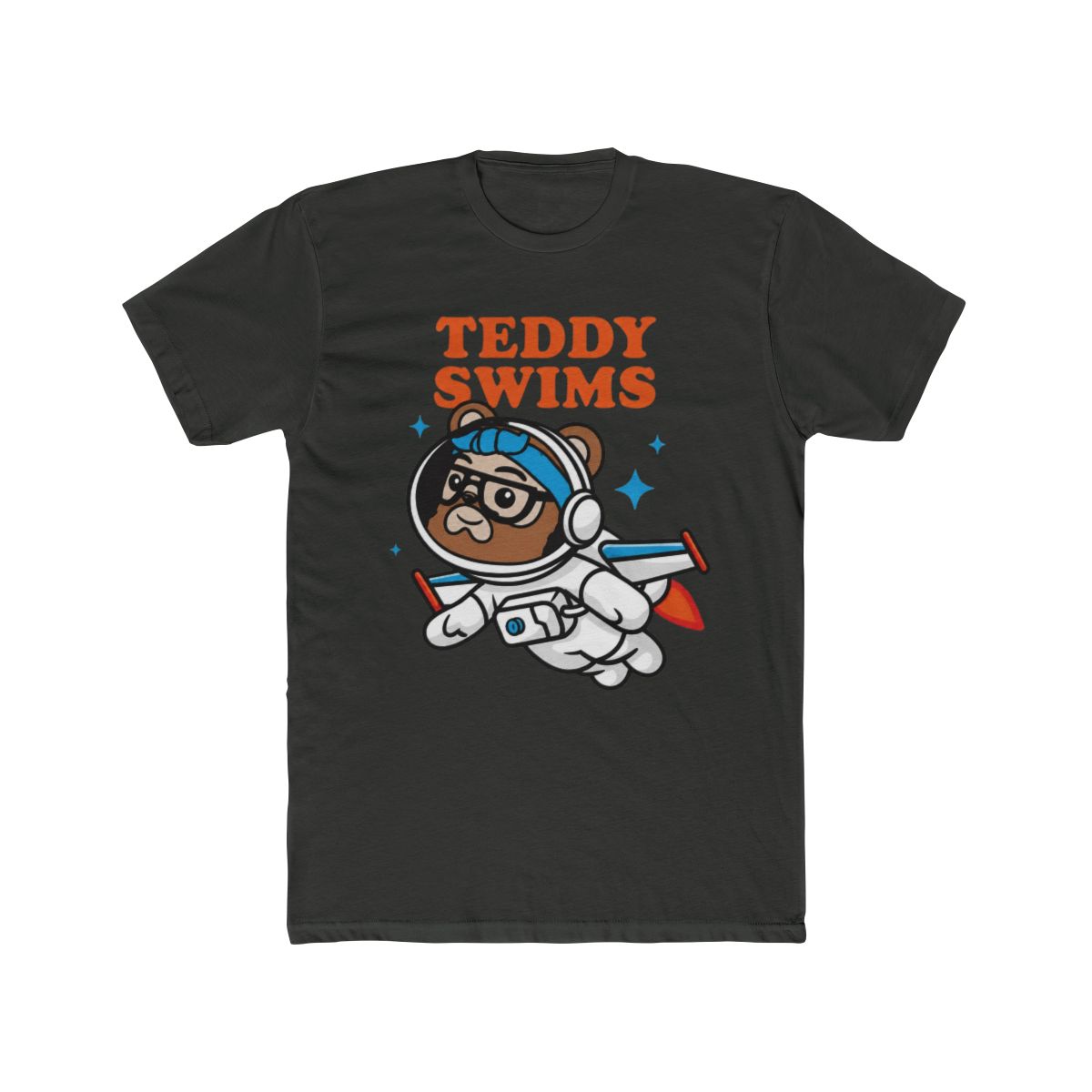 Teddy Swims Space Bear T Shirt - alternate angle 5, merchandise