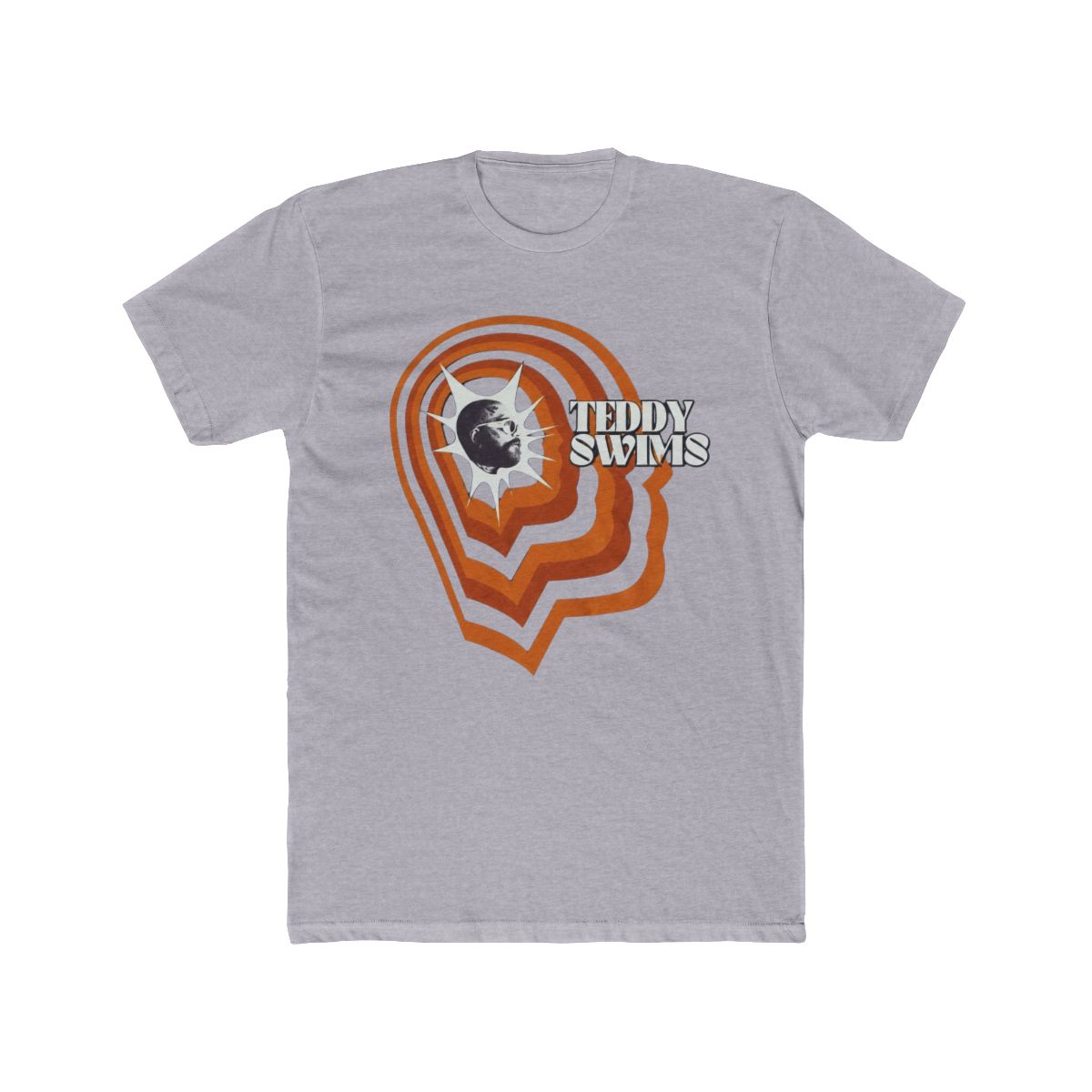 Teddy Swims 'Broken Record' Official -Adult T Shirt - Authentic Band Merch Teddy Swims Shirt - alternate angle 5, merchandise