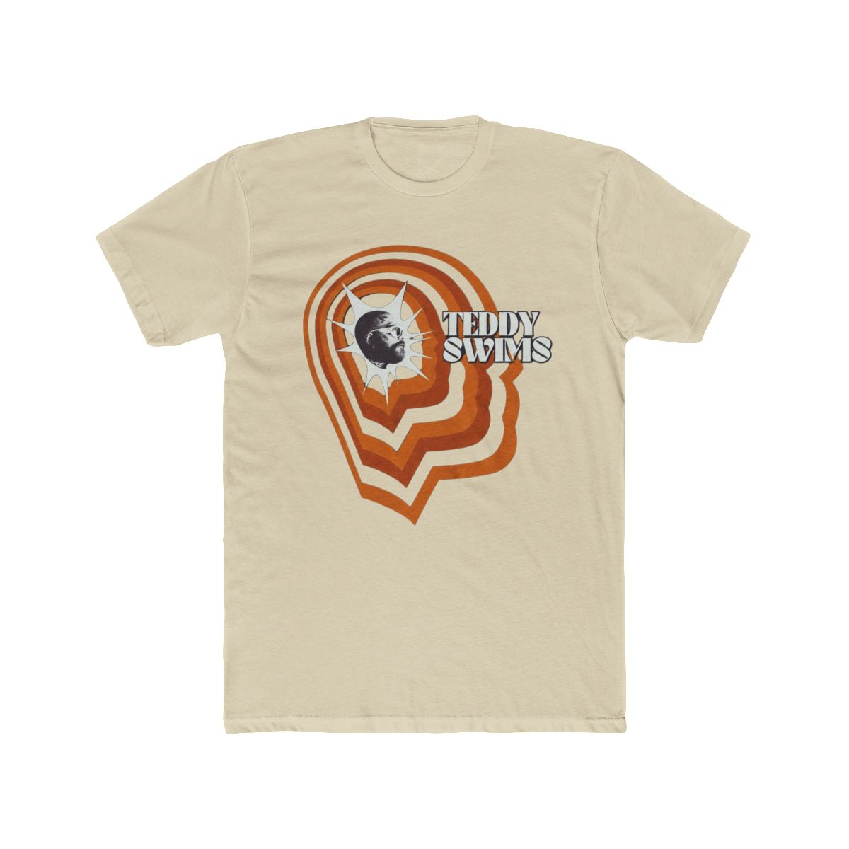 Teddy Swims 'Broken Record' Official -Adult T Shirt - Authentic Band Merch Teddy Swims Shirt - alternate angle 4, merchandise