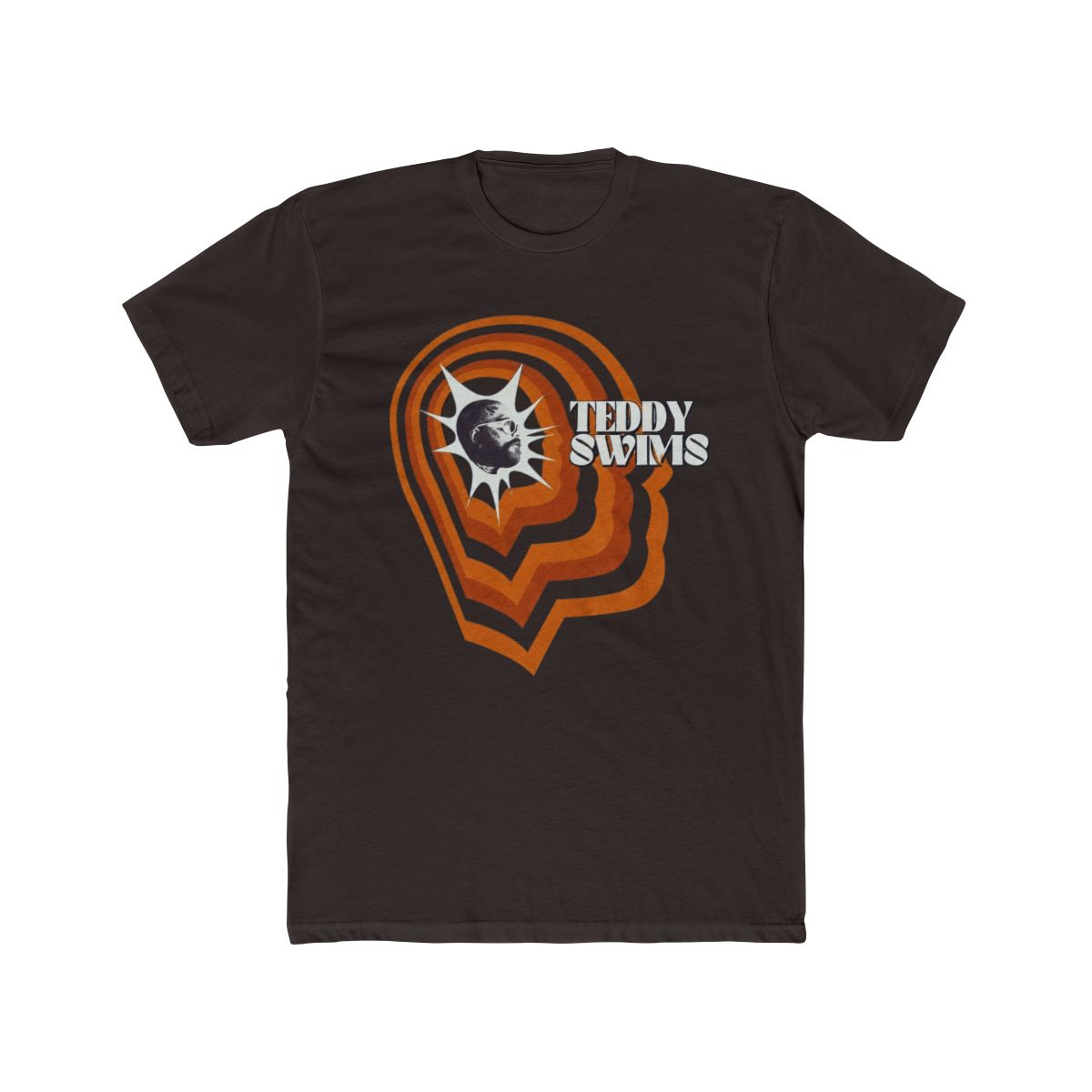 Teddy Swims 'Broken Record' Official -Adult T Shirt - Authentic Band Merch Teddy Swims Shirt - alternate angle 3, merchandise