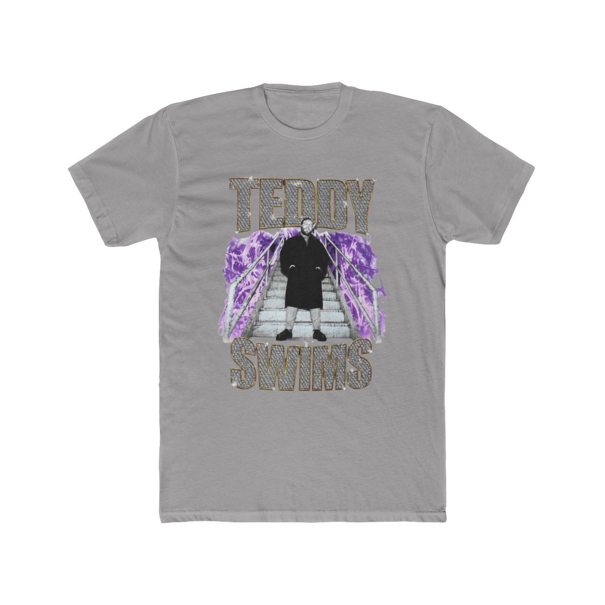 Teddy Swims T Shirt: Retro Bootleg (Black) - Official T-Shirts merchandise