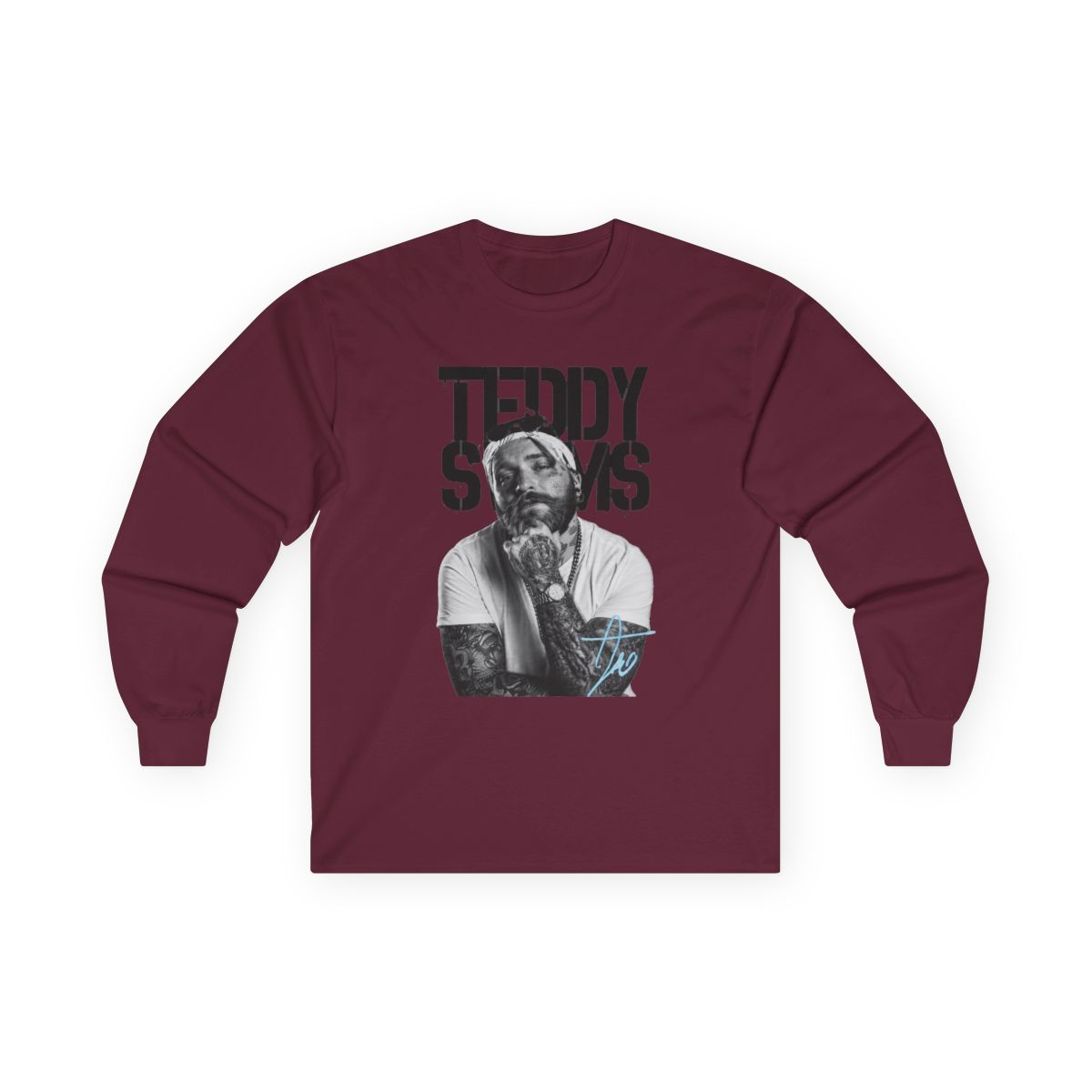 Teddy Swims Music Graphic Shirt, Long Sleeve, long sleeve, and - alternate angle 3, merchandise