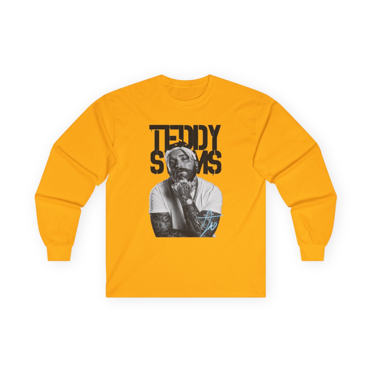 Teddy Swims Music Graphic Shirt, Long Sleeve, long sleeve, and - alternate angle 2, merchandise